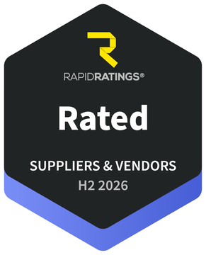 RapidRatings Rated Badge, Suppliers & Vendors, H2 2026